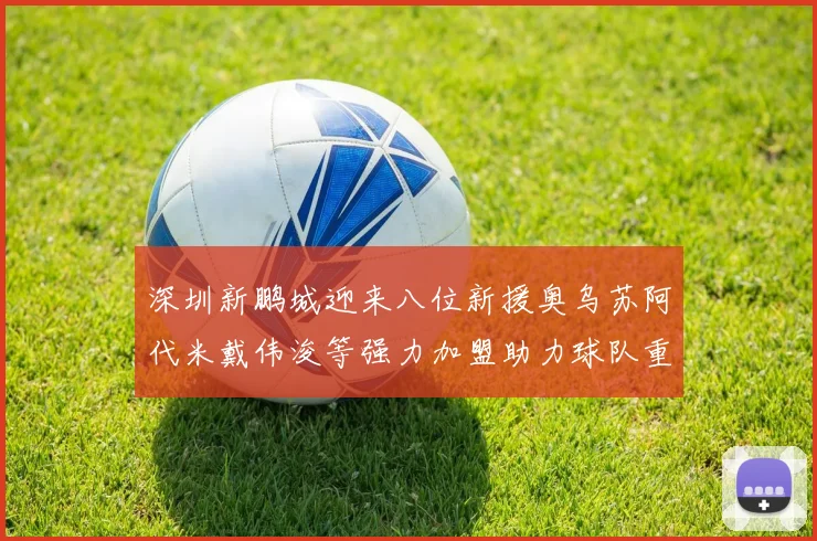 深圳新鹏城迎来八位新援奥乌苏阿代米戴伟浚等强力加盟助力球队重塑辉煌